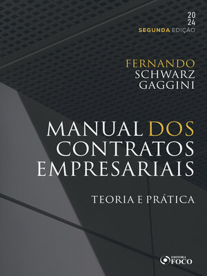 cover image of Manual dos Contratos Empresariais